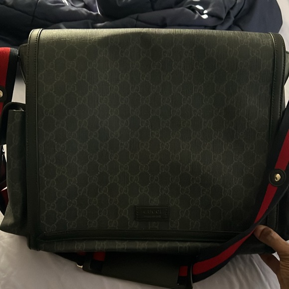 Gucci diaper bag